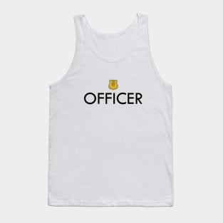 Officer police Tank Top